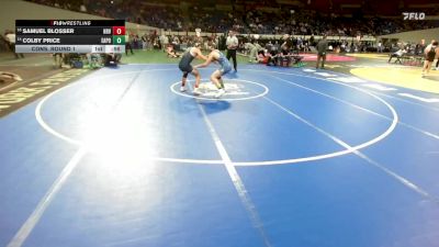5A Boys 165 lbs Cons. Round 1 - Samuel Blosser, Hood River Valley Boys vs Colby Price, Eagle Point Boys