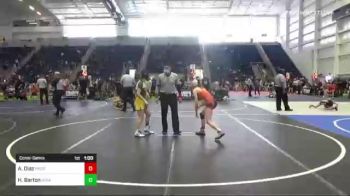 101 lbs Consolation - Ariana Diaz, Pounders WC vs Haley Barton, Mira Costa High School