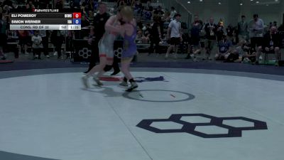 48 kg Cons. Rd Of 32 - Eli Pomeroy, Bear Cave Wrestling Club vs Simon Werner, Interior Grappling Academy