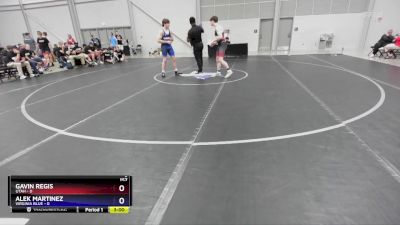 157 lbs Placement Matches (8 Team) - Gavin Regis, Utah vs Alek Martinez, Virginia Blue
