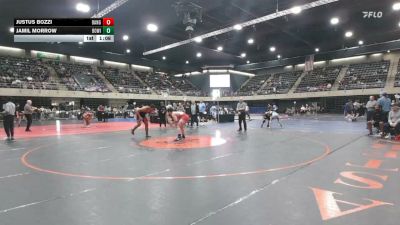 220 lbs Quarterfinal - Justus Bozzi, Bangor vs Jamil Morrow, Bowie