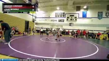 97 lbs Round 2 - Abraham Coronado, Nevada Elite vs Logan Beckerle, GOLD RUSH