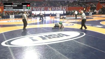 3A 138 lbs Quarterfinal - Pat Hulne, Chicago (St. Patrick) vs Nadeem Haleem, Tinley Park (Andrew)