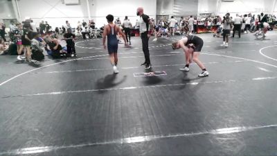 126 lbs Round 2 (4 Team) - Cruz Grijalva, MF Army vs James Powell, SGAC