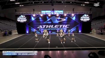 Champion Cheer - 3rd Degree (Justin TX) [2026 L3 Junior Day 1] 2026 Athletic Championships Garland Nationals