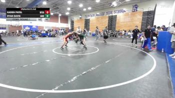 126 lbs Cons. Round 1 - Ryan Davis, Garces vs Kaden Patel, Mt Carmel