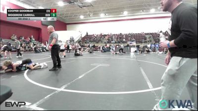 70 lbs Rr Rnd 2 - Cooper Goodman, Chandler Takedown Club vs Woodrow Carroll, Cushing