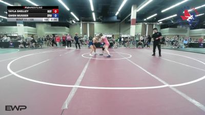 135 lbs Final - Tayla Skelley, Best Trained Wrestling vs Gwen Musser, Spartan Mat Club