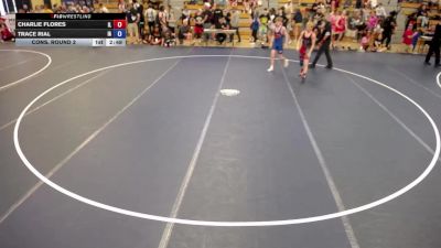 113 lbs Cons. Round 2 - Charlie Flores, IL vs Trace Rial, IA