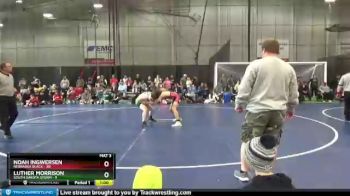 120 lbs Quarterfinals (8 Team) - Noah Ingwersen, Nebraska Black vs Luther Morrison, South Dakota Storm