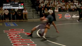 126 lbs Luke Gomez, Chatfield vs Tyler Millward, Cherokee Trail