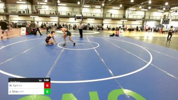 140A lbs 3rd Place - Michael Turi, Mat Assassians vs Justin Shay, Empire Wrestling