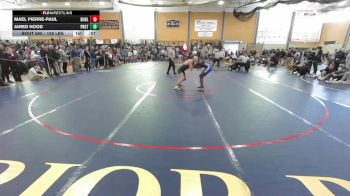126 lbs Consolation - Mael Pierre-Paul, Bunnell vs Jared Hood, Ponaganset