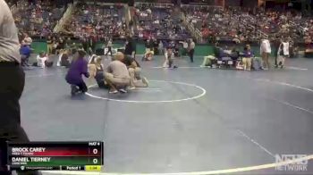 3A 145 lbs Semifinal - Brock Carey, Fred T Foard vs Daniel Tierney, Concord