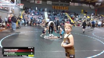 47 lbs Round 1 - River Shiver, Foundation Wrestling vs Thomas Holbert, Turner Takedown Club