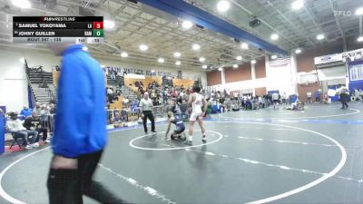 138 lbs Cons. Round 4 - Johny Guillen, Ramona vs Samuel Yokoyama, Los Alamitos