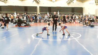 50 kg Rr Rnd 1 - Madison Dragon, ICWL Lady Bruisers vs Adelyn Legowski, MGW Glitter & Grit - Girls