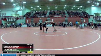 113 lbs Champ. Round 2 - Landon Stranger, New Palestine Junior High vs Dylan Walters, Salem Lions Wrestling Club