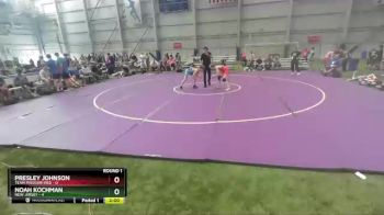 120 lbs Round 1 (8 Team) - Presley Johnson, Team Missouri Red vs Noah Kochman, New Jersey