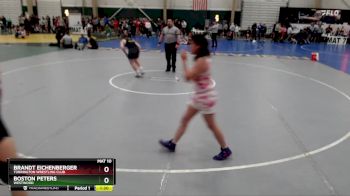 157 lbs Quarterfinal - Boston Peters, Westwood vs Brandt Eichenberger, Torrington Wrestling Club