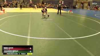 84 lbs Semis & 1st Wrestleback (8 Team) - Reed Leach, Staples vs Channing Sebold, Chaska/Chanhassen