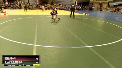 84 lbs Semis & 1st Wrestleback (8 Team) - Reed Leach, Staples vs Channing Sebold, Chaska/Chanhassen