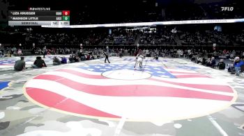 Semifinal - Liza Krueger, Groton Area vs Madison Little, Aberdeen Central