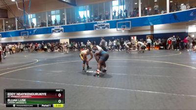 149 lbs Champ. Round 1 - Elijah Lusk, Lander University vs Eddy Ndayikengurukiye, St. Andrews University