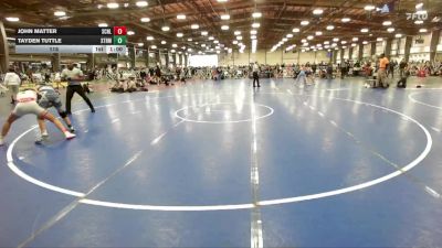 115 lbs Round 4 (2:15pm Saturday) - Tayden Tuttle, Terps Xtreme vs John Matter, Scorpions