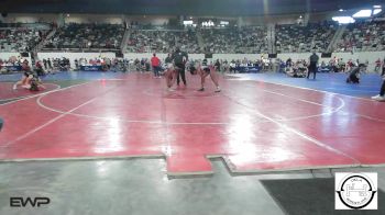 128 lbs Round Of 32 - Harper Stand, Tahlequah JH Girls vs Alaysia Dedmon, Shawnee Wrestling