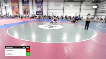 220 lbs Consi Of 16 #2 - Jhonnyel Ramirez, CT vs Aiden Selcher, WY