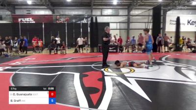 57 kg Round Of 64 - Davian Guanajuato, Southern Illinois Regional Training Center vs Braden Graff, Viking Wrestling Club (IA)