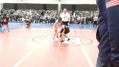 60-B lbs Round Of 32 - Giovanni Ventiere, Prime Wrestling Club vs Brooks Giberson, Wrecking Crew Wrestling Academy