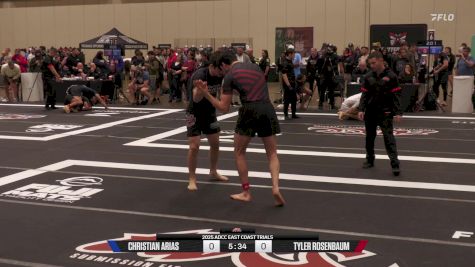 Tyler Rosenbaum vs Christian Arias 2025 ADCC East Coast Trials
