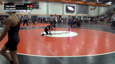 83 lbs Champ. Round 1 - Eli Langton, Hammerin Hawks vs Abel Fisher, Sebolt Wrestling Academy