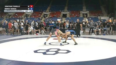 126 lbs Cons. Sub-rd Of 32 - Jonathan Toriello, Connecticut vs Bently Nowak, Wisconsin