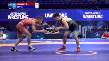 57 kg Repechage #3 - Georgi Valentinov Vangelov, Bulgaria vs Wanhao Zou, China