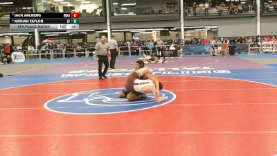 4 - 175 lbs 5th Place Match - Nathan Taylor, Eastern View vs Jack Ahlberg, Broad Run