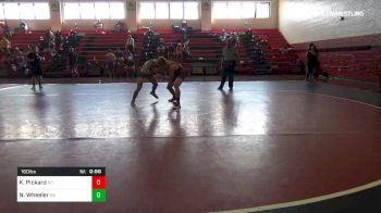 160 lbs Consi Of 8 #2 - Kyler Pickard, Nc vs Nolan Wheeler, Ga