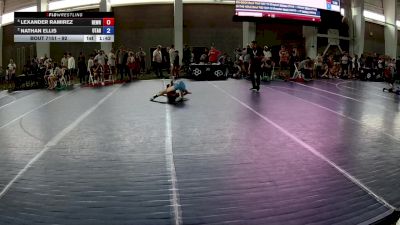 92 lbs Semis - Lexander Ramirez, Relentless Wrestling vs Nathan Ellis, Utah
