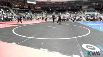 40 lbs Quarterfinal - Rory Rice, Coweta Tiger Wrestling vs Norah Guinup, CacheWrestlingClub