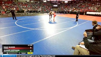 D2-285 lbs Semifinal - Gunner Hoffmann, Neillsville/Greenw./Loyal vs Isaac Bunker, Monroe