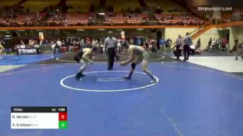 152 lbs Round Of 16 - Riley Benson, Black Hills Academy vs Aiden Erickson, Hastings