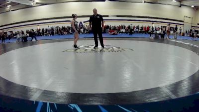 160 lbs Cons. Round 3 - Gillian Coulson, Baldwin Wallace University vs Katie Harshbarger, Hiram College