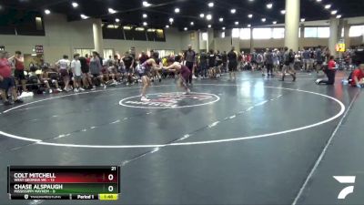 120 lbs Round 2 (6 Team) - Colt Mitchell, West Georgia WC vs Chase Alspaugh, Mississippi Mayhem