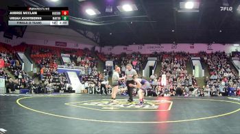 113 lbs Finals (8 Team) - Aubree McClain, Hudson Area HS vs Urijah Joostberns, Martin HS