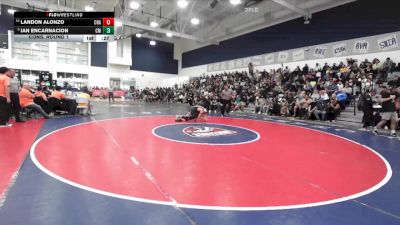 126 lbs Cons. Round 1 - Landon Alonzo, Canyon vs Ian Encarnacion, Costa Mesa