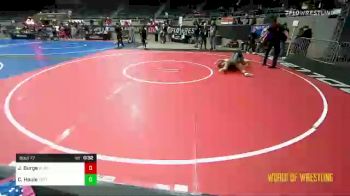 101 lbs Consi Of 8 #2 - Jaylen Burge, Black Fox Academy vs Colby Houle, Refinery