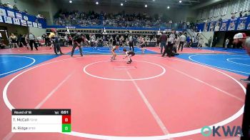 49 lbs Round Of 16 - Timmy McCall, Fort Gibson Youth Wrestling vs Able Ridge, Sperry Wrestling Club