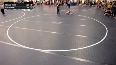 10U - 67 lbs Champ. Round 1 - Cormac Vinez, East Side Wrestling Club vs Ryker Dahn, Simley Wrestling Club